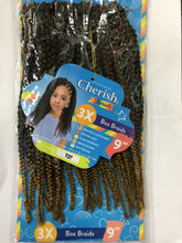 Load image into Gallery viewer, Cherish Junior 3x Box Braids 9"