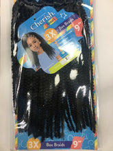 Load image into Gallery viewer, Cherish Junior 3x Box Braids 9"