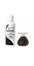 Load image into Gallery viewer, Adore Color Semi-Permanente Hair Dye 4oz/118ml - All Colours