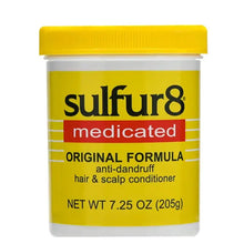 Load image into Gallery viewer, Sulphur 8 Medicated Anti-Dandruff Hair & Scalp Conditioner 7.25/205g and 4oz/113g