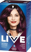 Load image into Gallery viewer, Schwarzkopf Live Range Intensive Permanent or Semi-Permanent Hair Dye - All Colours