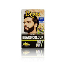 Load image into Gallery viewer, Bigen Mens Permanent Beard & Moustache Hair Colour Dye No Ammonia - (All Colours)