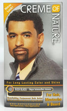 Load image into Gallery viewer, Creme Of Nature Mens Moisture Rich Hair Color With Shea Butter Conditioner (All Colors)