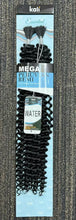 Load image into Gallery viewer, Kali Essential Mega Peruvian Remi 100% Human Hair Blended Water Wave Bulk 28"