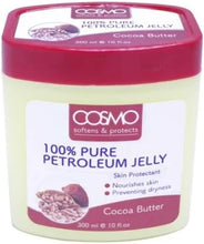 Load image into Gallery viewer, Cosmo 100% Pure Petroleum Jelly Cocoa Butter- 10.14oz/300ml and 4.2oz/125ml