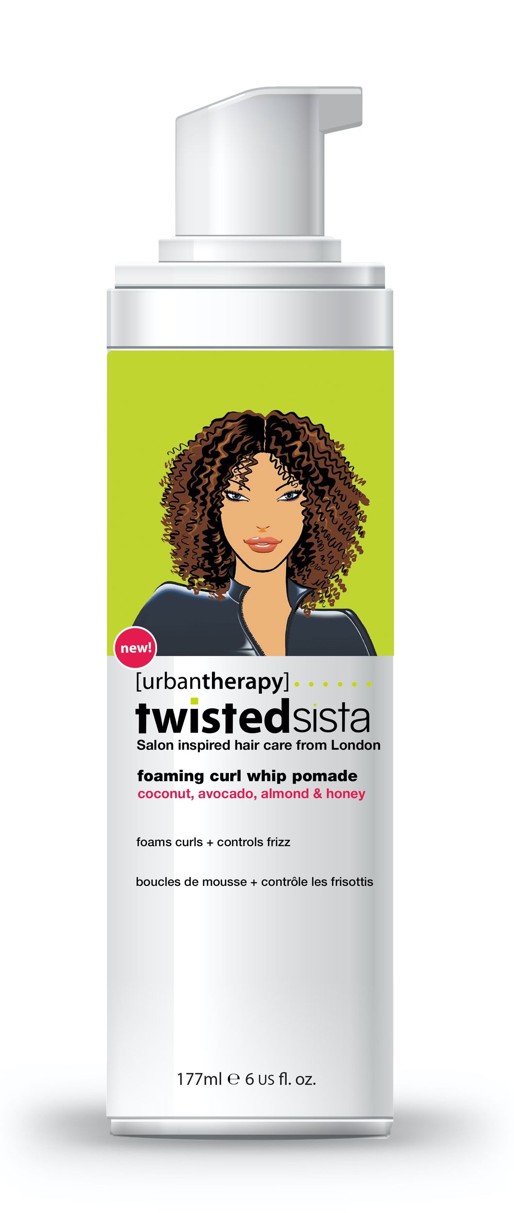 Twisted Sista Foaming Curl Whip Pomade