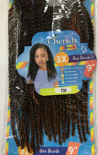 Load image into Gallery viewer, Cherish Junior 3x Box Braids 9&quot;
