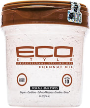 Load image into Gallery viewer, ECO Style Professional Styling Gel-Coconut Oil (All Sizes)

