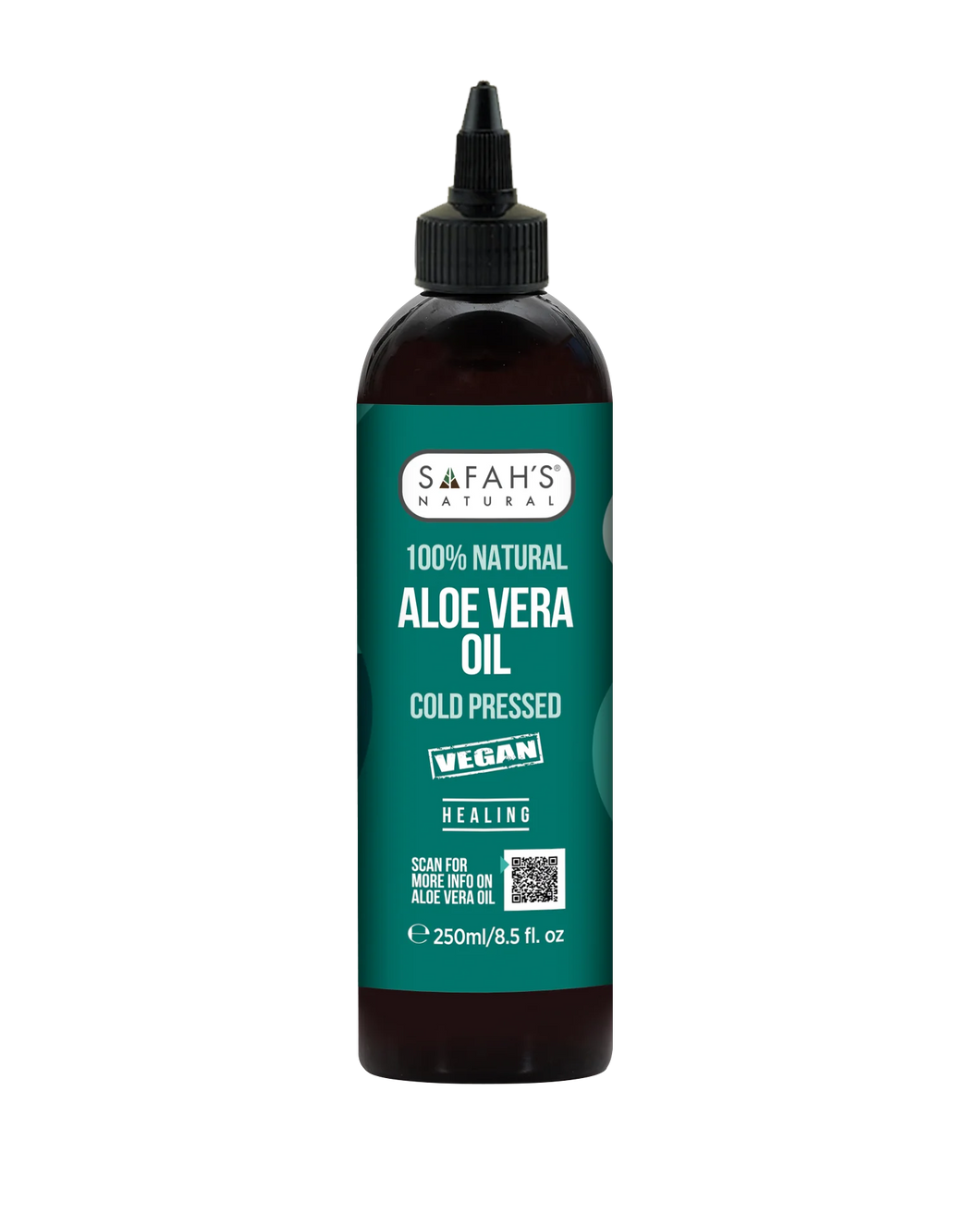 Safah's 100% Natural Cold Pressed Aloe Vera oil 8.5oz/250ml