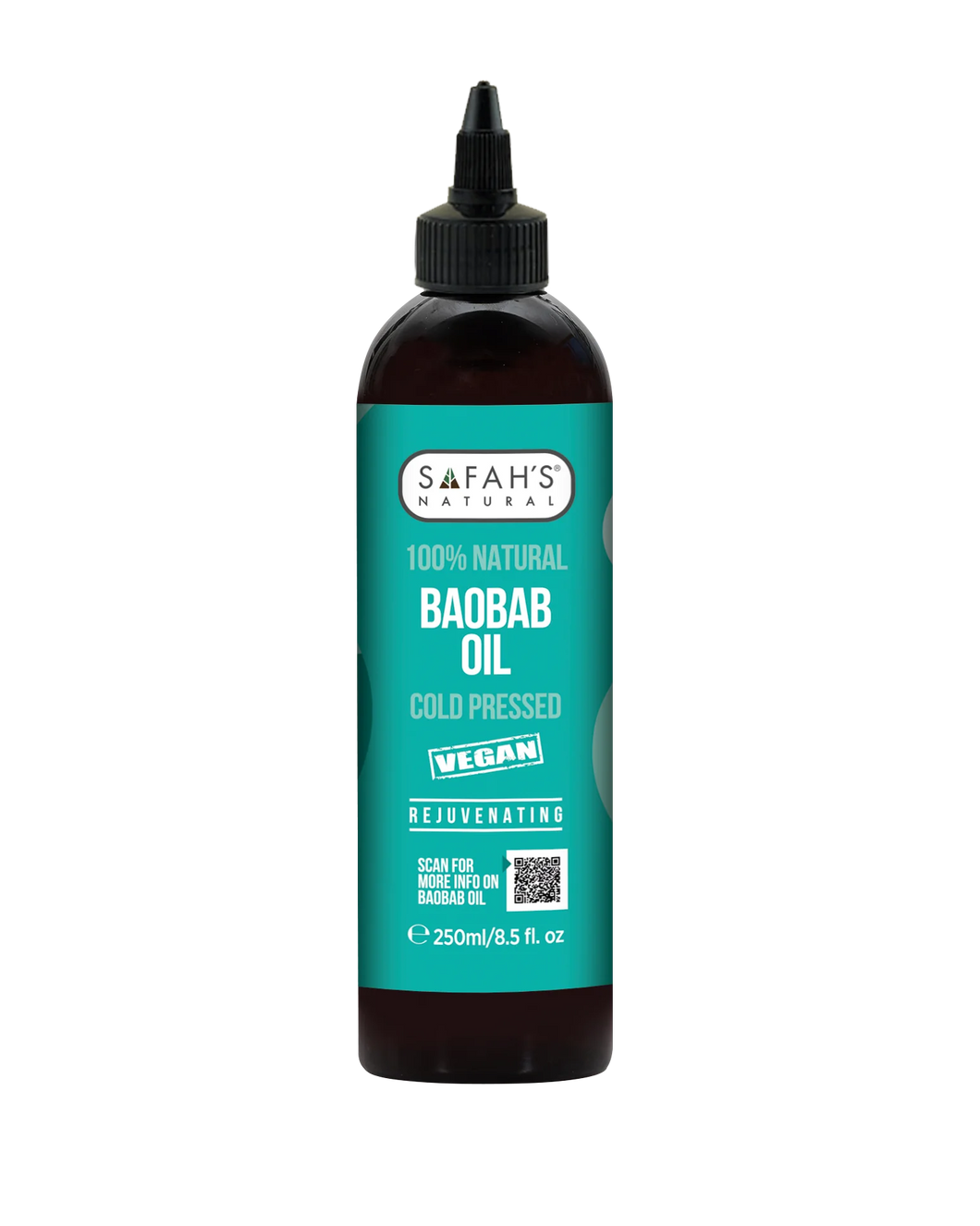 Safah's 100% Natural cold Pressed Baobab Oil 8.5oz/250ml