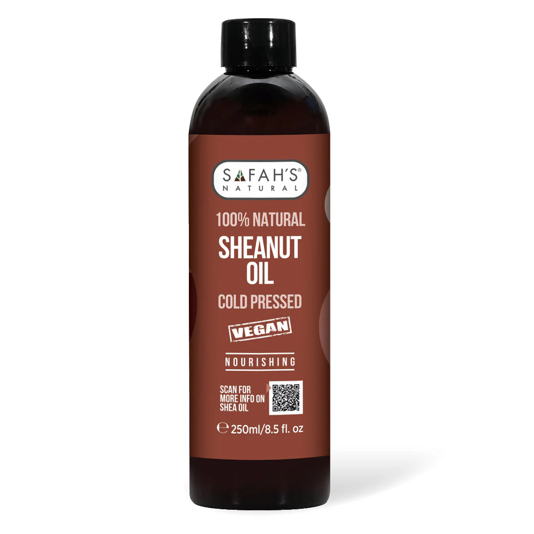 Safah's 100%Natural Cold Pressed SheaNut Oil 8.5oz/250ml