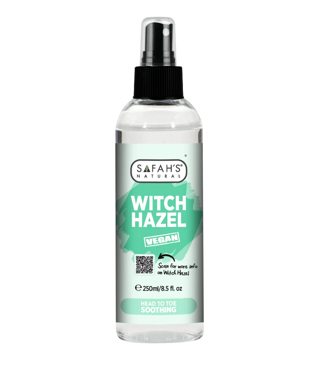 Safah's Natural Pure Witch Hazel 8.5oz/250ml