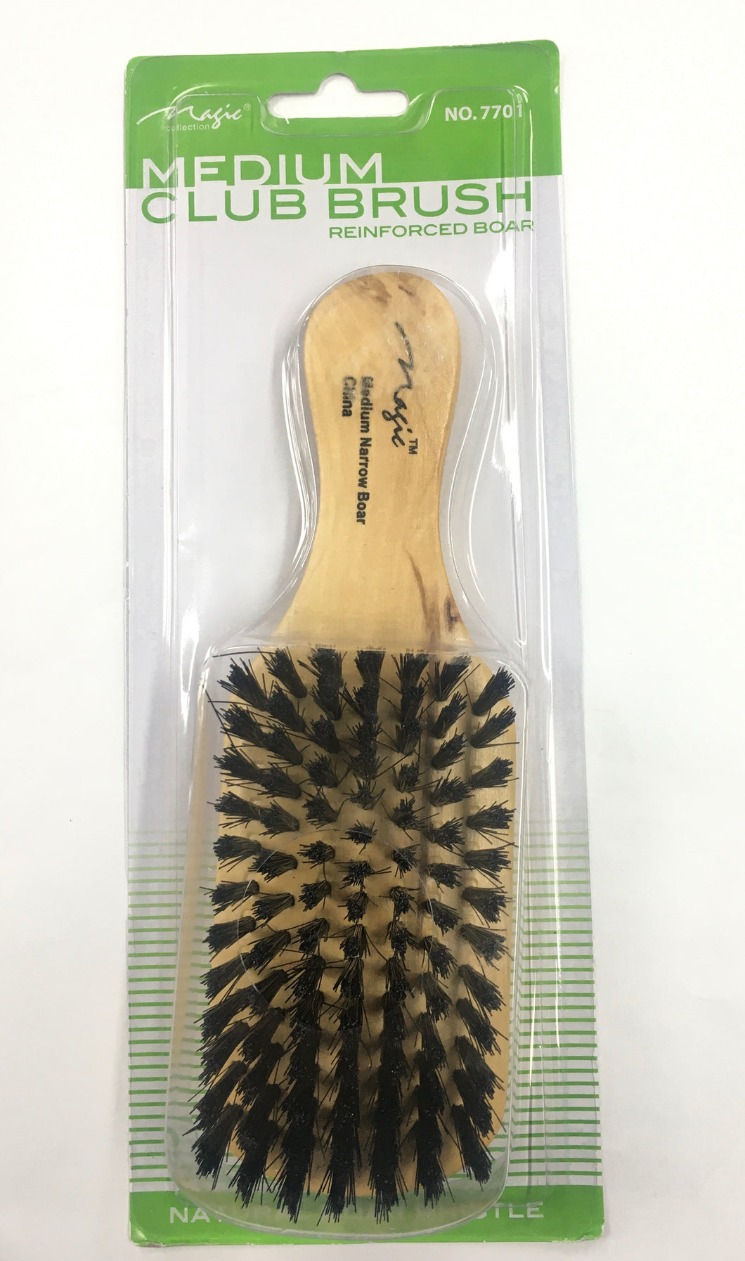 Magic Collection Medium Club Brush Natural Boar Bristle (No. 7701)