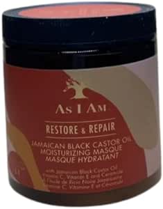 As I Am l Restore & Repair l Jamaican Black Castor Oil Moisturizing Masque, 8oz