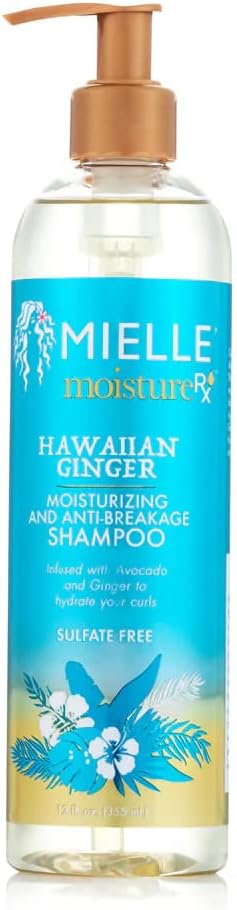 Mielle/Moisture RX Hawaiian Ginger/Moisturizing & Anti-Breakage/Shampoo 12oz