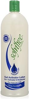 Sofn`free 2 in 1 Curl Activator Lotion with Vitamin E and Panthenol 25.36 oz