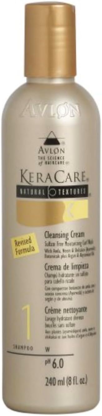 Avlon KeraCare Natural Textures Cleansing Cream, Shampoo 240ml/8 fl. oz.