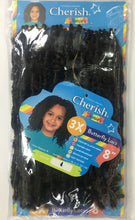 Load image into Gallery viewer, Cherish Junior 3x Butterfly Locs 8&quot;
