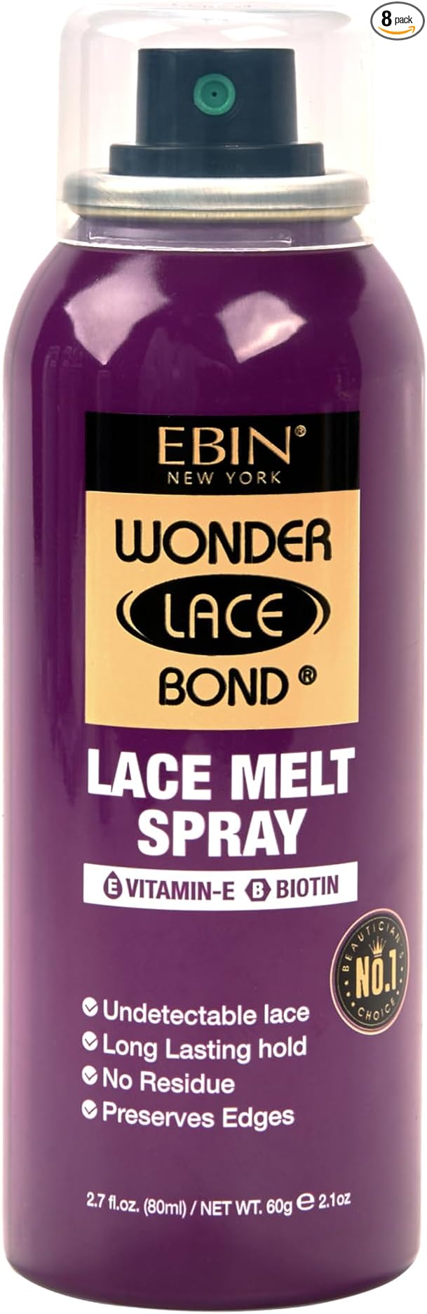 EBIN Wonder Lace Bond Lace Melt Aerosol Spray (80ml, Vitamin E) 2.hai