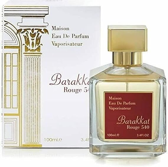 Barakat Rouge 540 By Fragrance World | Eau De Parfum 100ml | Barrakat Rouge