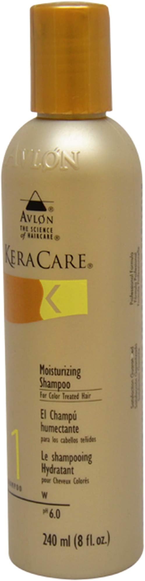 Avlon KeraCare Moisturizing Shampoo for Color Treated Hair, 8oz