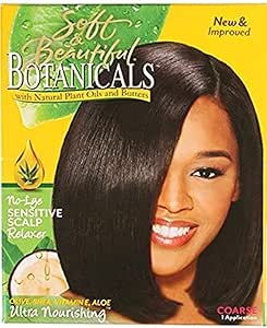 Soft & Beautiful Botanicals Sensitive Scalp Relaxer Coarse - kits