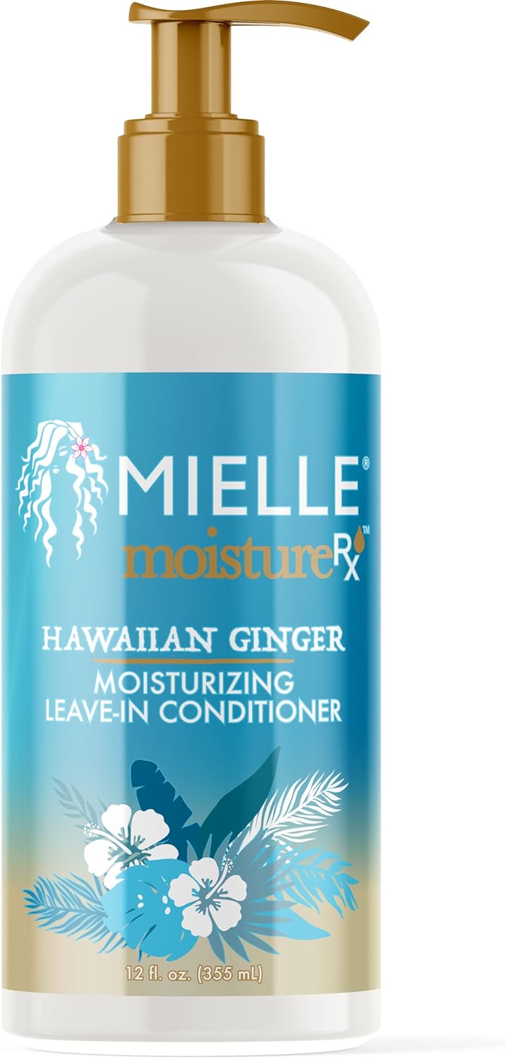 Mielle Moisture Rx Hawaiin Ginger Moisturizing Leave In Conditioner 12oz