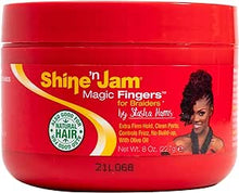 Load image into Gallery viewer, Shine-n-Jam Magic Fingers Edge Magic for Braiders- 4oz, 8oz and 16oz
