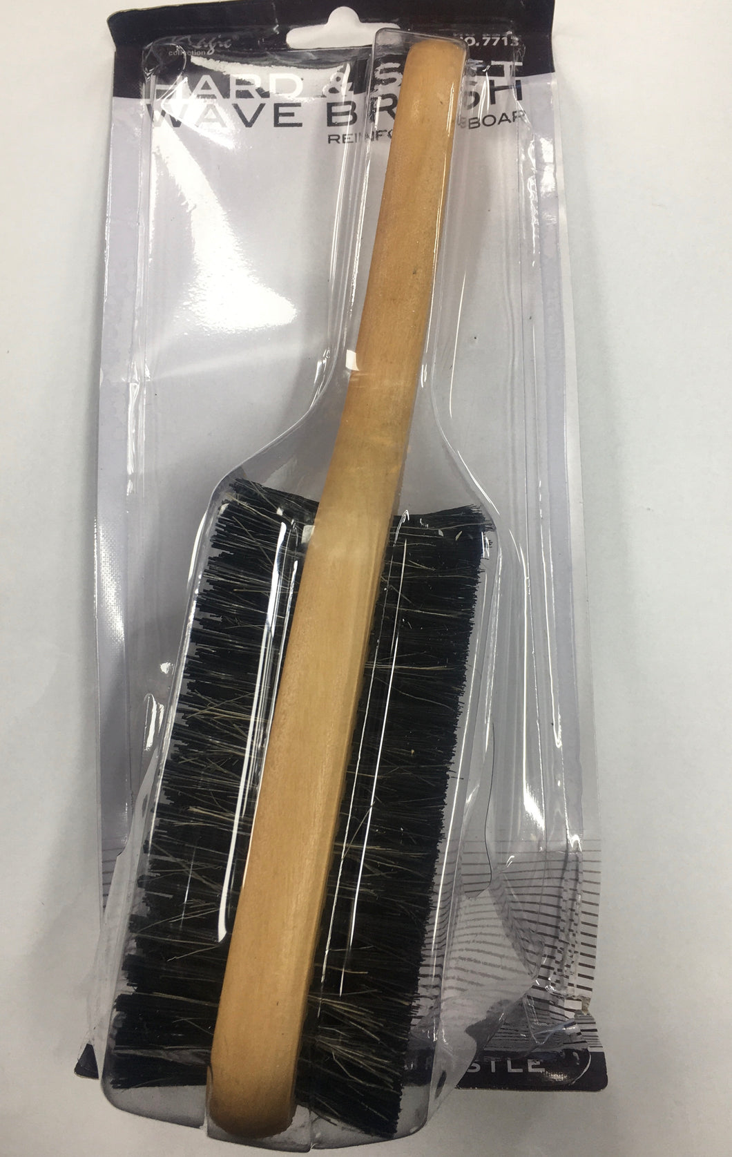 Magic Collection Hard & Soft Wave Brush Natural Boar Bristle (No.7713)