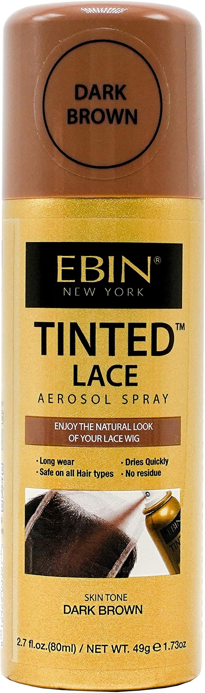 EBIN Tinted Lace Aersol spray