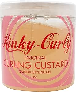 Kinky-Curly, Original Curling Custard, Natural Styling Gel, 8 oz