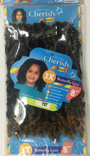 Load image into Gallery viewer, Cherish Junior 3x Butterfly Locs 8&quot;
