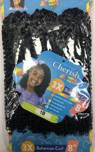 Load image into Gallery viewer, Cherish Junior 3x Bohemian Curl 8 &quot;
