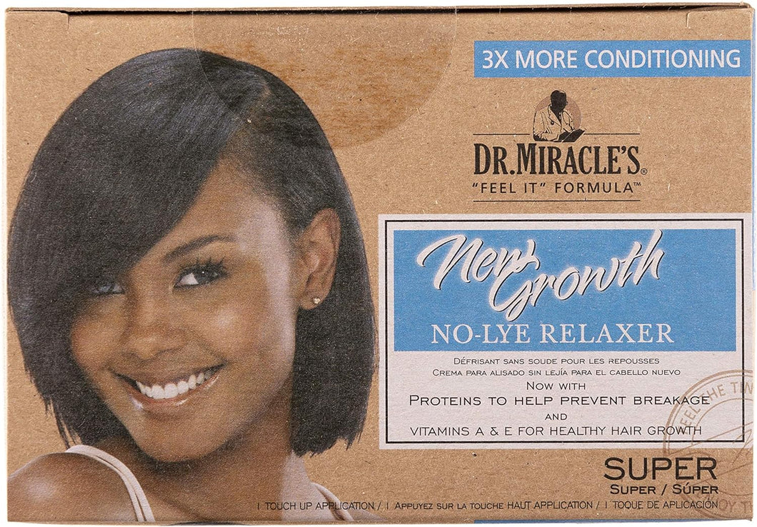 Dr. Miracle New Growth Relaxer Kit - Super