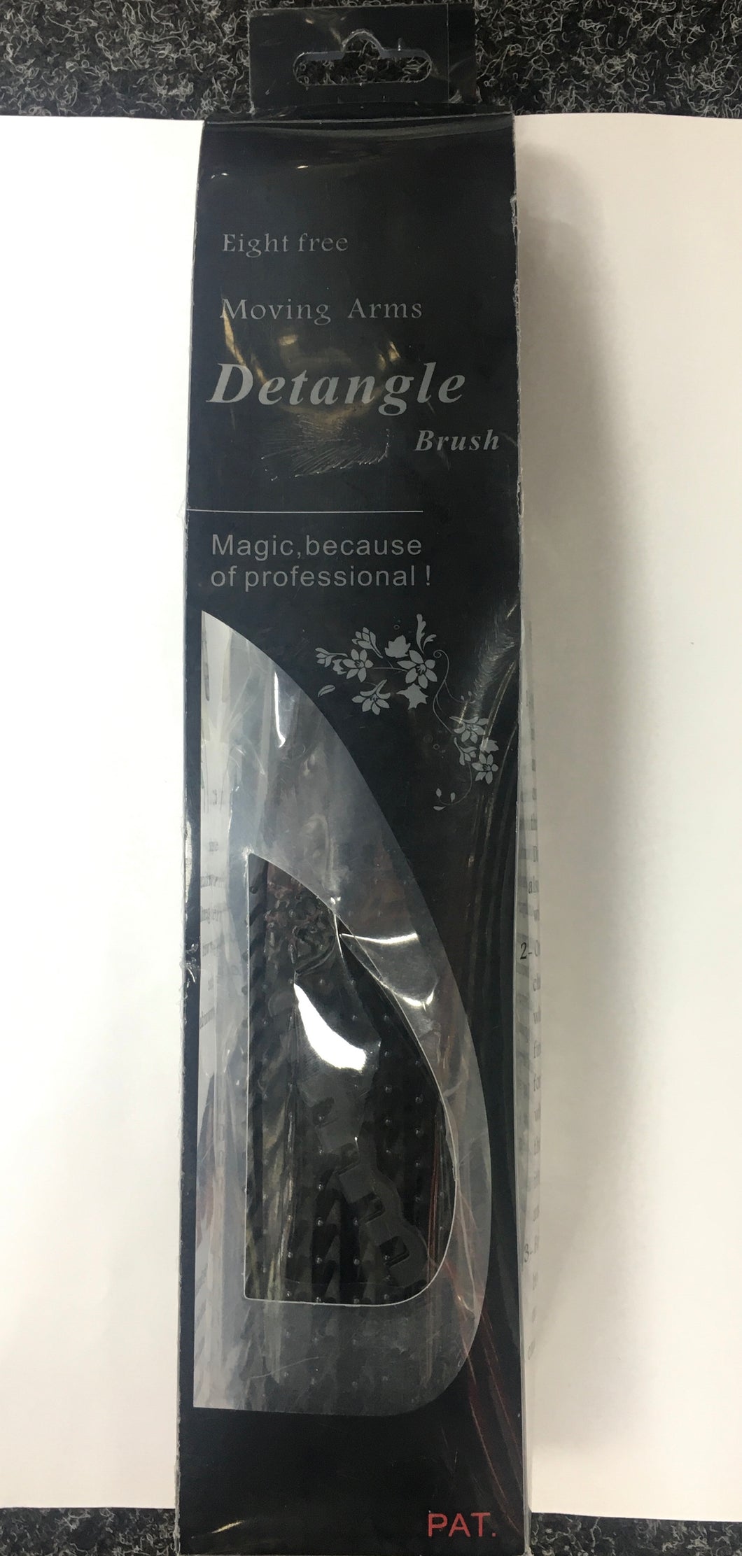 Eight Free Moving Arms Detangle Hair Brush