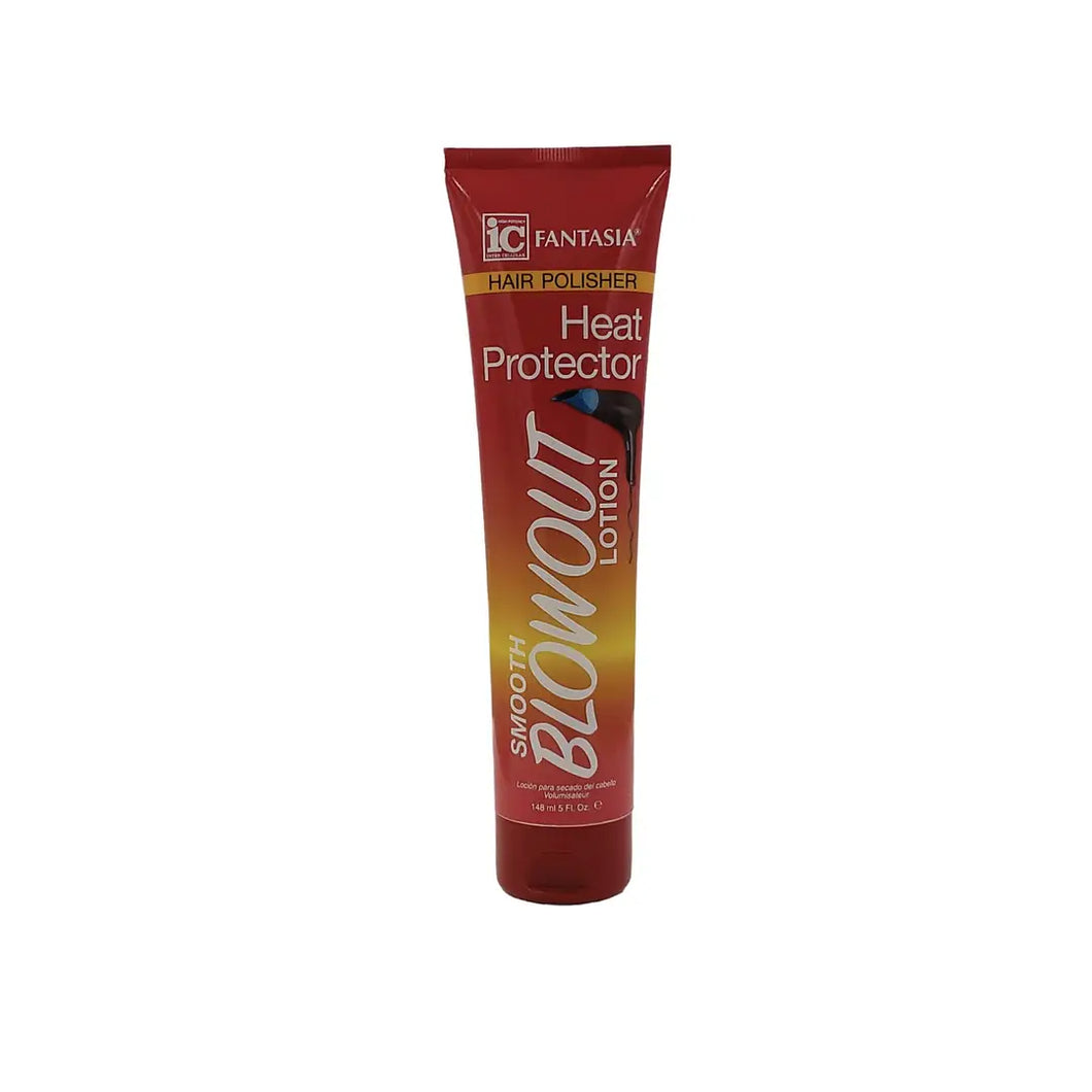 IC Fantasia Hair Polisher Heat Protector Smooth Blowout Lotion 5fl.oz/148ml
