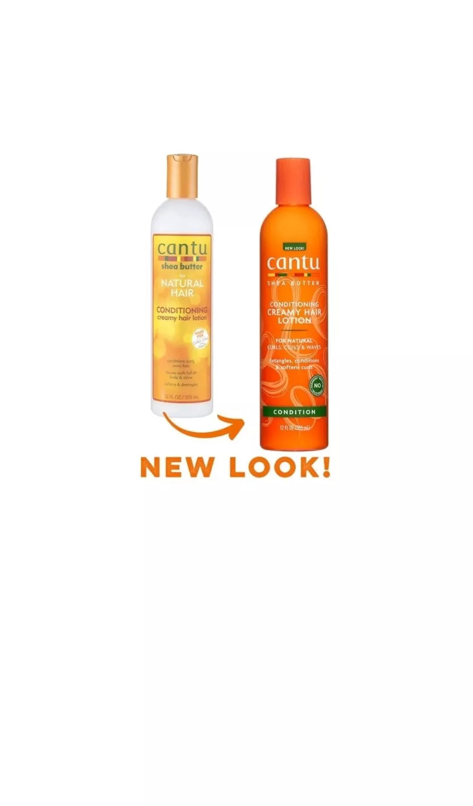 Cantu-Shea Butter-Conditioning Creamy Hair Lotion 12oz/355ml