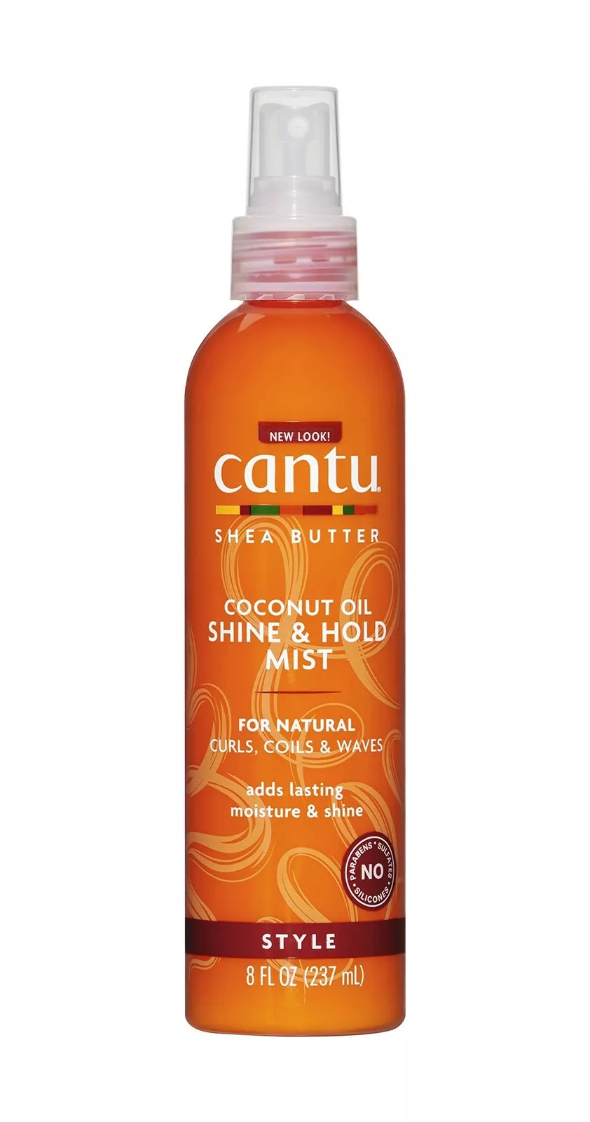 Cantu Shea Butter Coconut Oil Natural Shine & Hold Mist 8oz/237ml