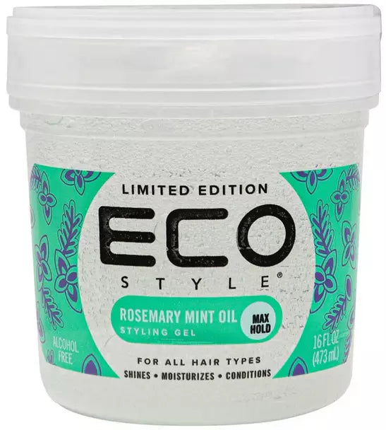 Eco Style Rosemary Mint Oil Styling Gel 16oz/473ml