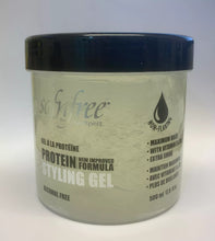 Load image into Gallery viewer, Sofn&#39;Free Protein Styling Gel Alcohol Free Maximum Hold Clear (All Sizes)
