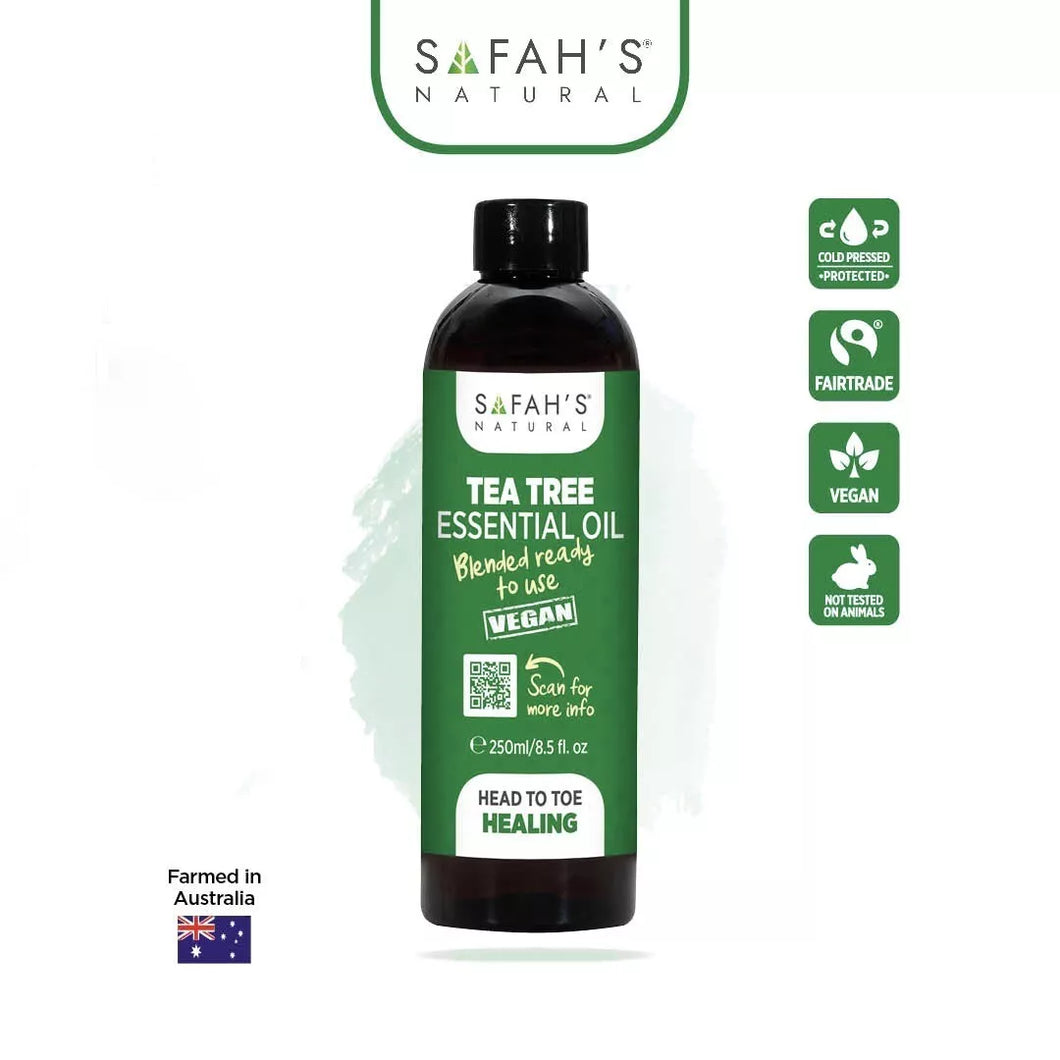 Safah's Natural Tea Tree Essential Oil  8.5oz/250ml