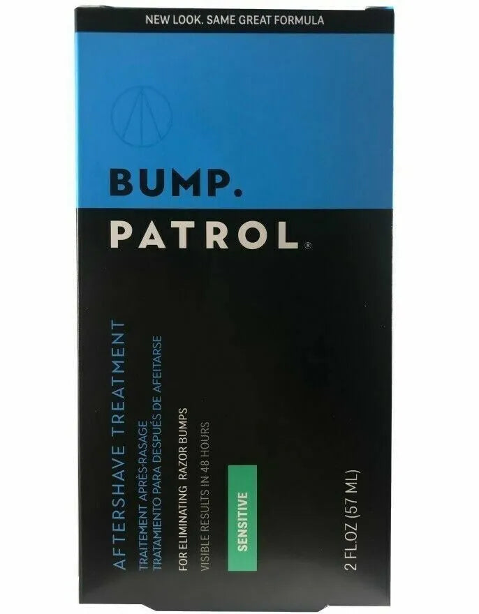Bump Patrol Sensitive Formula Aftershave Razor Burn Heals Treatment 2oz/57ml