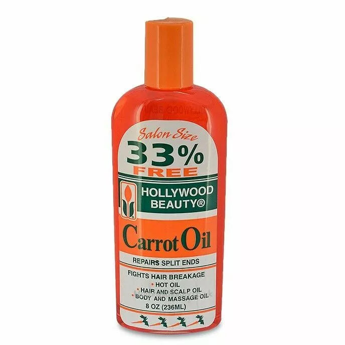 Hollywood Beauty Carrot Oil 8oz/236ml