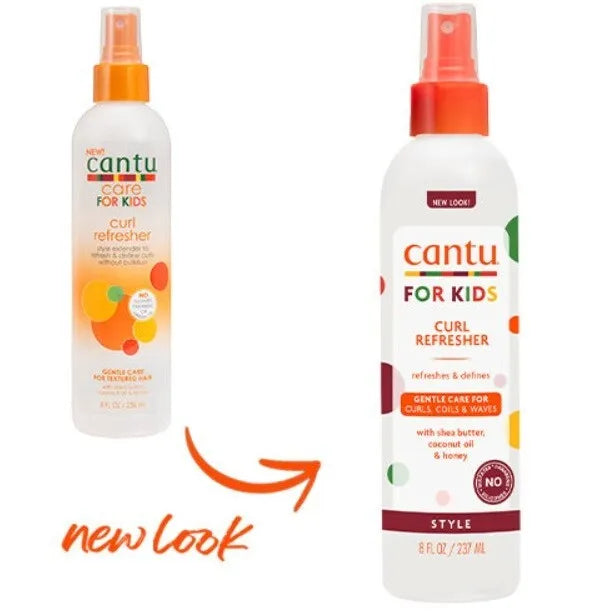 Cantu for Kids Curl Refresher | Refreshes & Defines 8oz/237ml