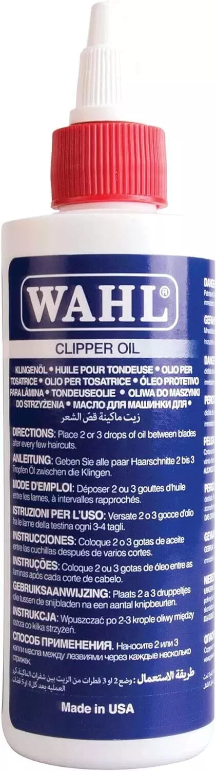 Wahl Clipper Oil, Blade Oil for Hair Clippers, Beard Trimmers 4oz/118.3ml