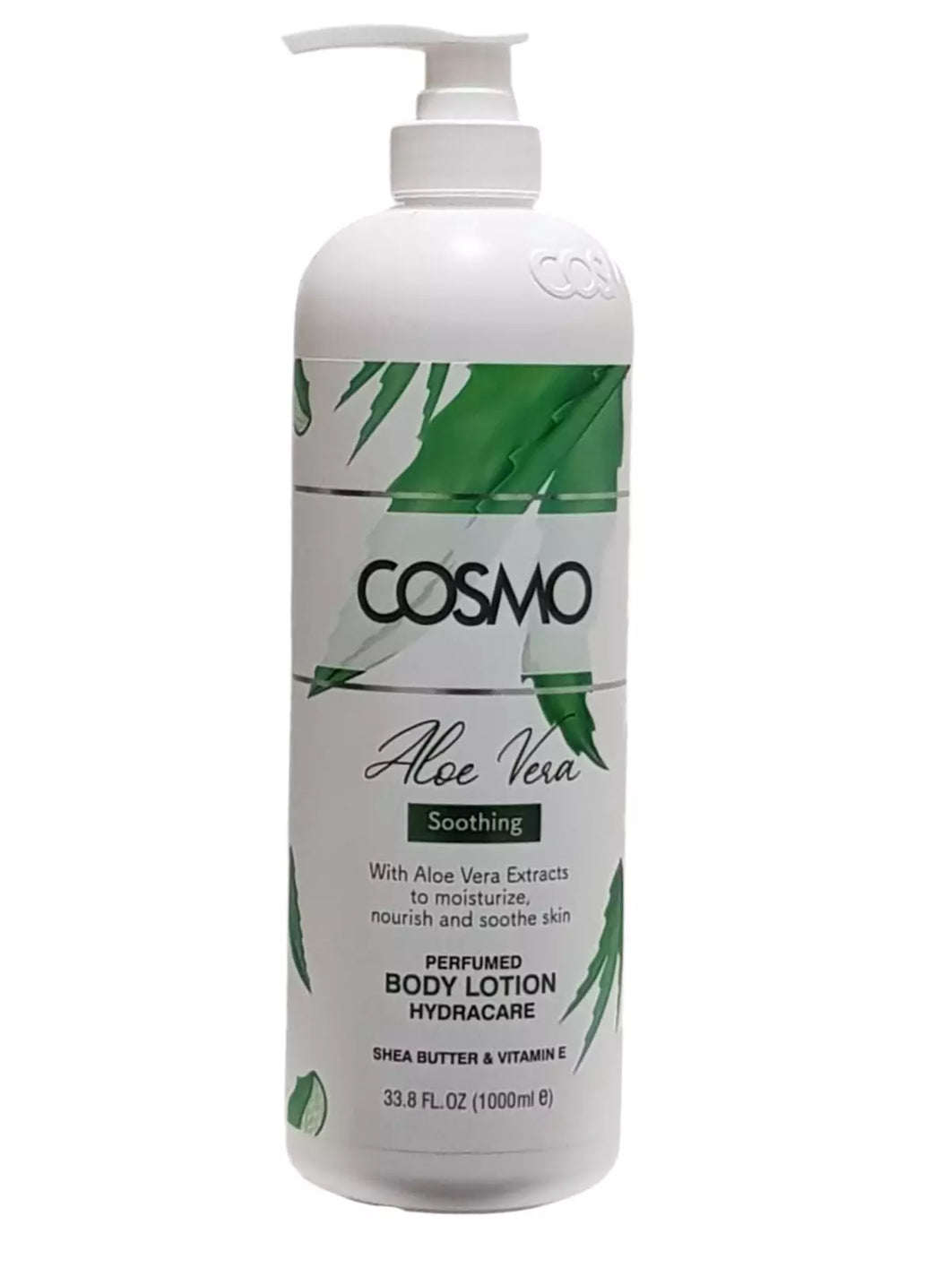Cosmo Aloe Vera Soothing Perfumed Body Lotion Hydracare - 33.8oz/1000ml
