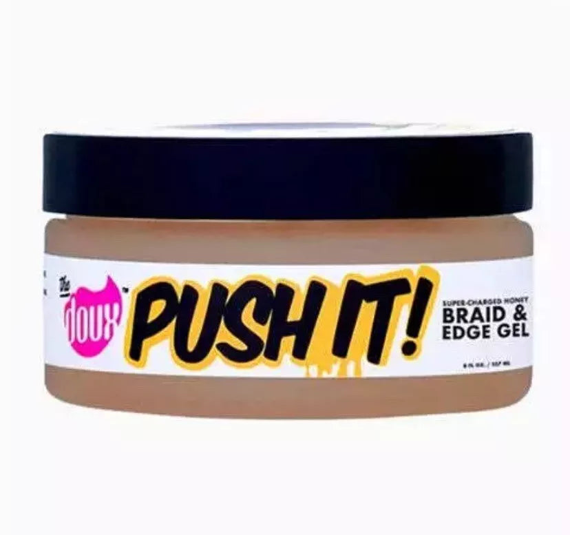 The Doux Bee Girl Collection Push It Braid And Edge Gel 8oz/237ml