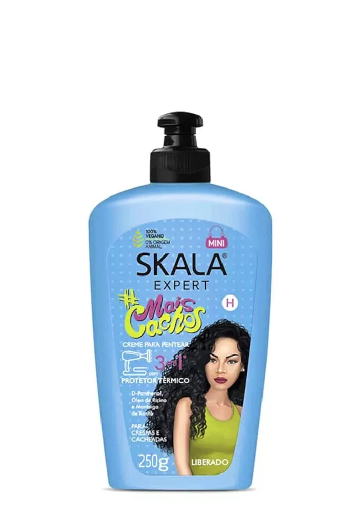 SKALA EXPERT- Mais Cachos Creme de Pentear Leave-in Cream 8.8oz/250g