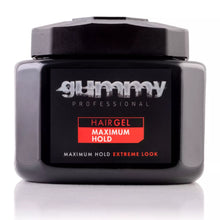 Load image into Gallery viewer, Gummy Professional Hair Gel, Maximum Hold &amp; Extreme Look 23.67oz/700ml and 16.9oz/500ml
