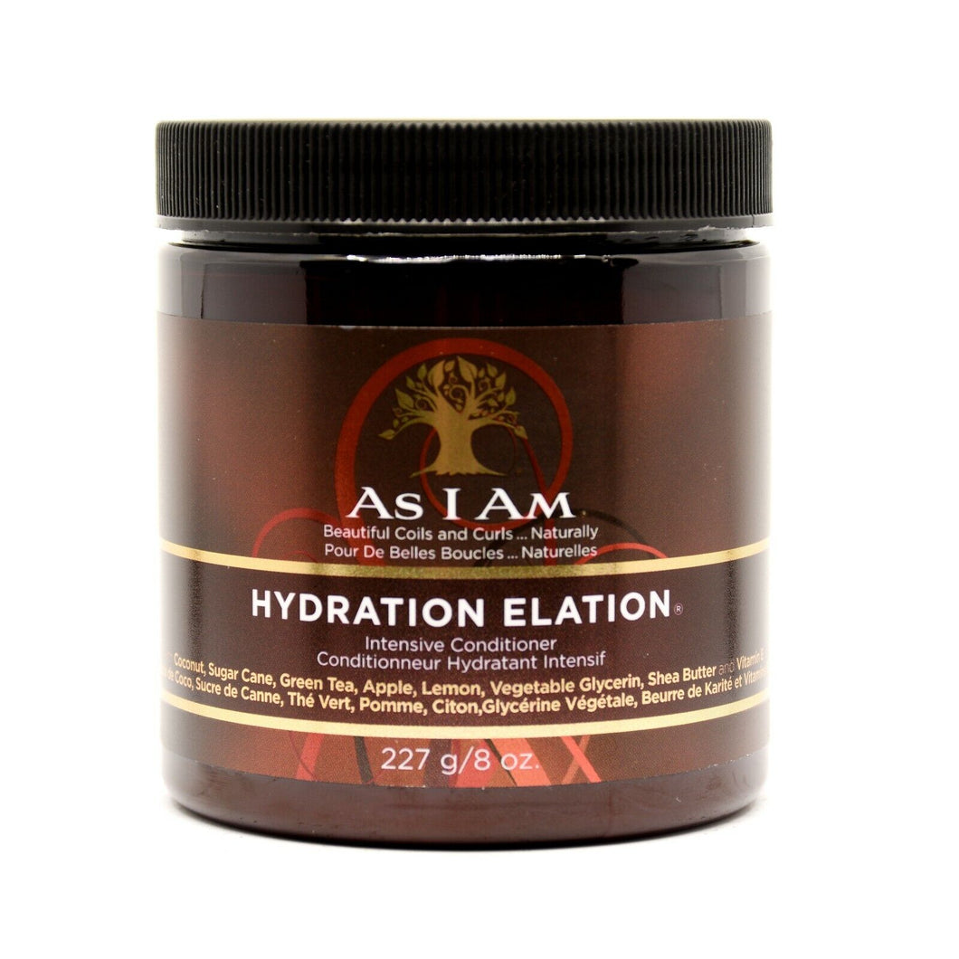 AS I AM HYDRATION ELATION INTENSIVE CONDITIONER 8OZ/227g